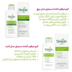 مقایسه دو محصول از برند سیمپل لایت و ریچ